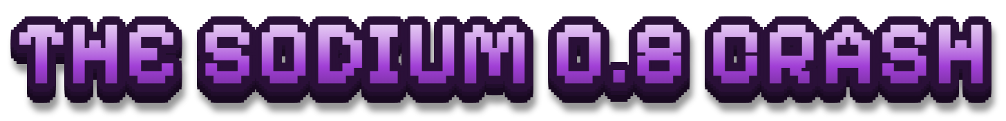 THE SODIUM 0.8 CRASH